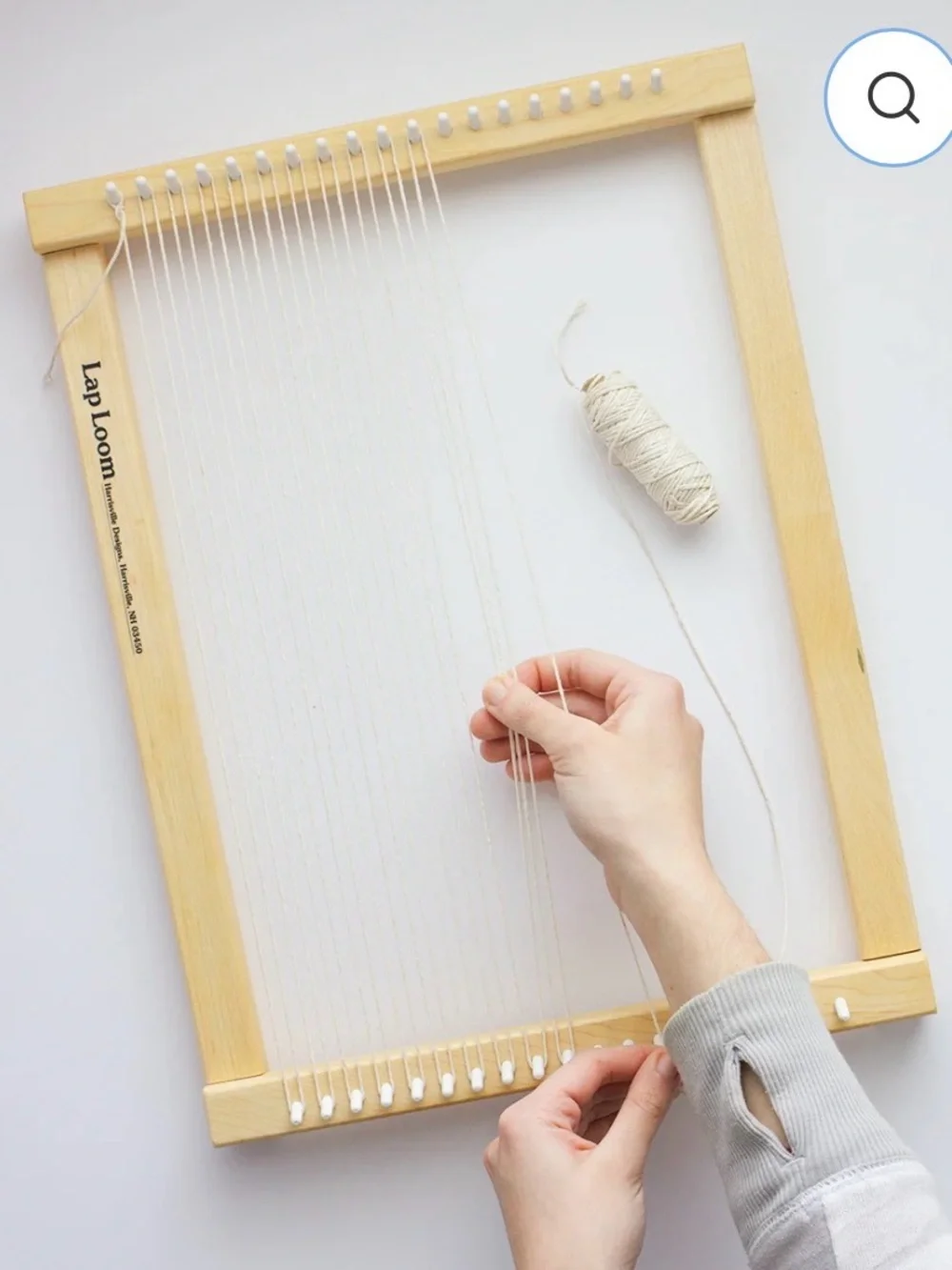 Lap Loom Friendly Weaving Loom